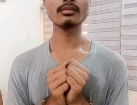 Rupak Roy arrested after a social media post claimed that he desecrated the Quran [ Nilphamari, Bangladesh ]