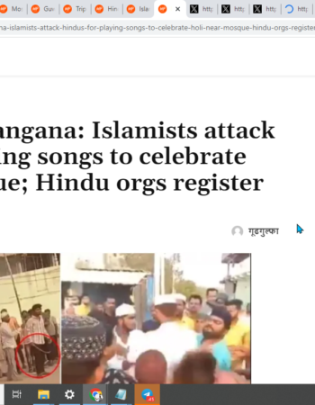 Holi Celebrations Trigger Clash [Hyderabad, Telangana]